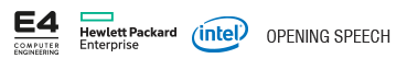 E4 | HPE | Intel OPENING SPEECH